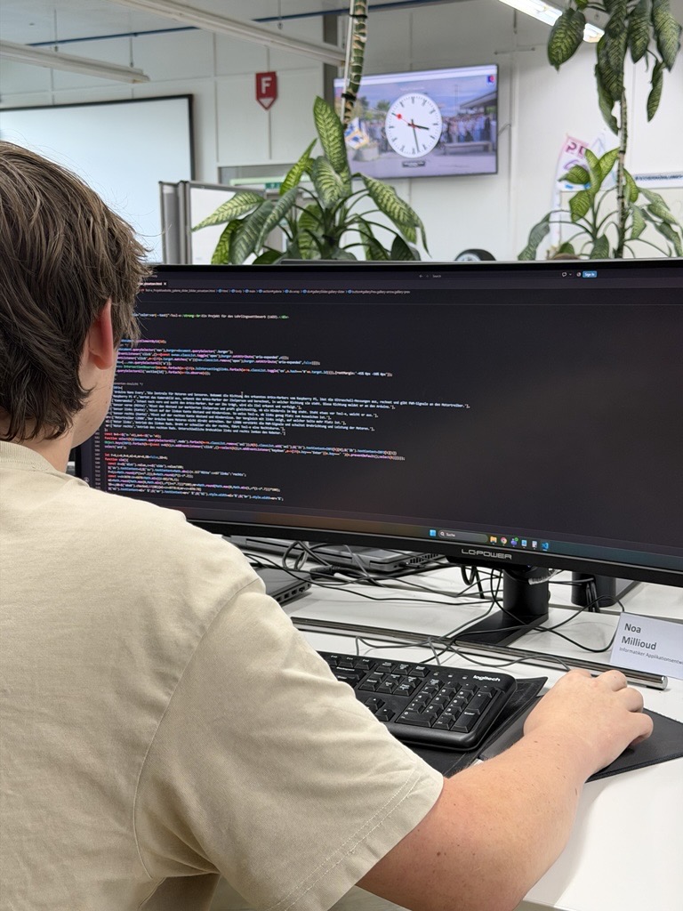 Noa an der Webseite